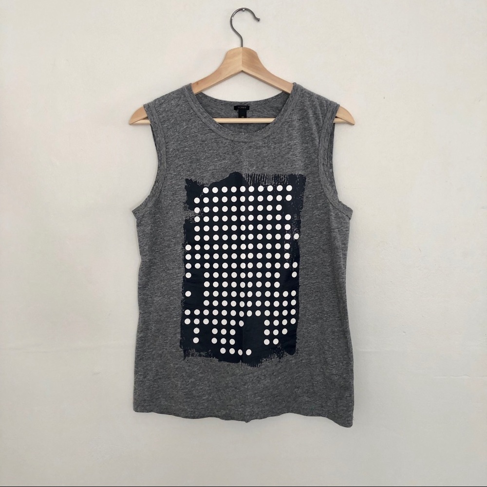 🔷🔹🔷 J Crew Graphic Print Tank 🔷🔹🔷